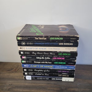 LOIS DUNCAN Build a Book Lot Choose Titles Chapter Books 80s 90s Young Adult Novels Fiction