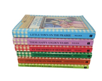 LITTLE HOUSE on the PRAIRIE Newberry Honor Edition Build A Book Lot Collection choose titles Books by Laura Ingalls Wilder