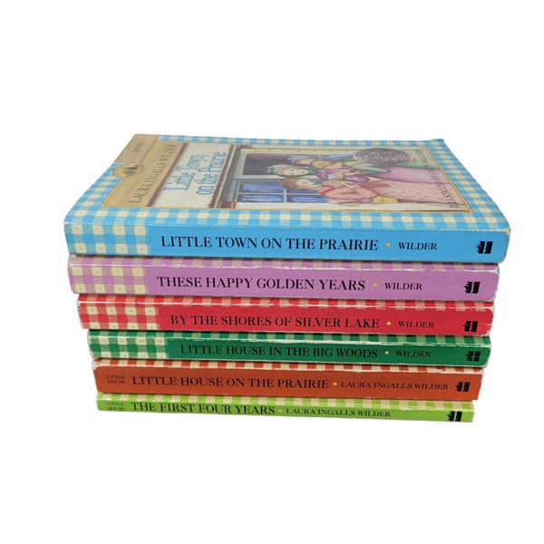 LITTLE HOUSE on the PRAIRIE Newberry Honor Edition Build A Book Lot Collection choose titles Books by Laura Ingalls Wilder