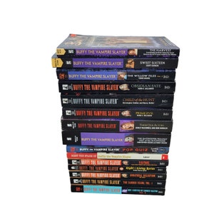 Buffy the Vampire Slayer Vintage Paperback TV Tie-In Novelization Books Choose Your Titles Build a Set