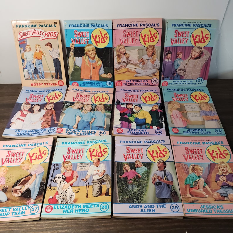 SWEET VALLEY KIDS Build a Book Lot Choose Title Books Francine Pascal 80s Young Adult Novels Fiction Chapter Books image 4