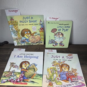 MERCER MAYER Little Critter Monster Critter Kids Series Build a Book Lot Choose Titles Picture Childrens Paperback PIcture Books BB image 4