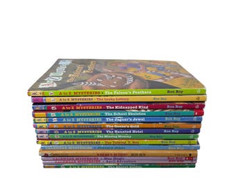 A to Z Mysteries Ron Roy 11 Book Set Lot Softcover Kids Summer