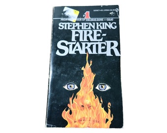 STEPHEN KING - FIRESTARTER - 1981 - 1ª Edición Signet Vintage Tapa blanda 4242