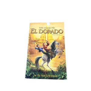 Road to El Dorado paperback romanboek vintage Disney 4275