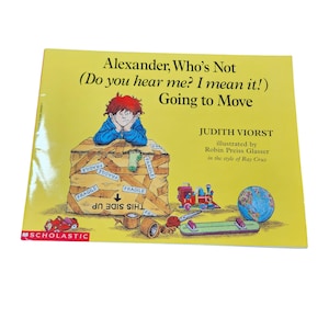 Alexander, Who's Not (Você me ouviu? É sério!) vai se mudar por Viorst, Judith Livro de bolso vintage P2110