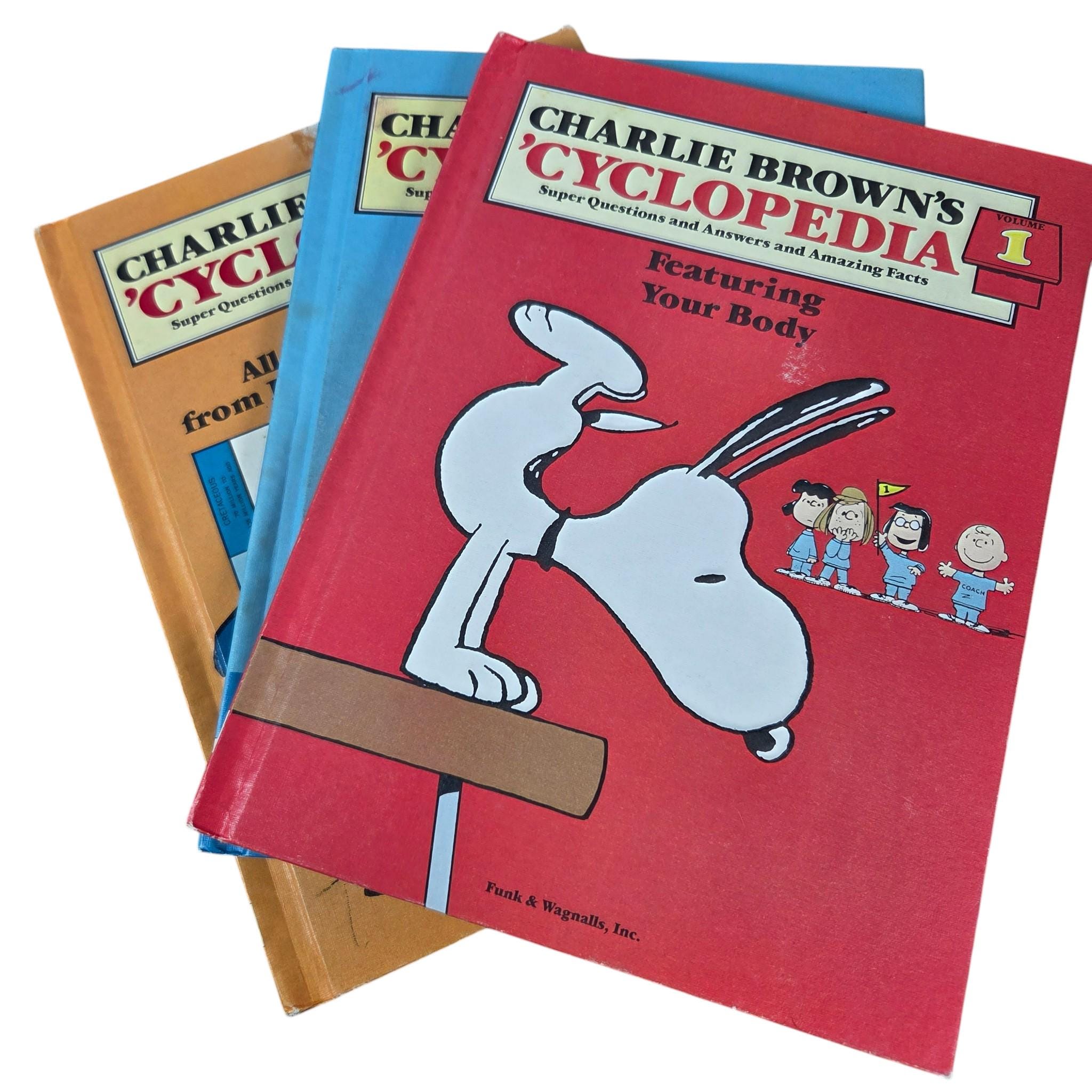 Charlie Brown Cyclopedia - Etsy