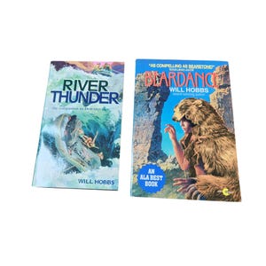 Beardance River Thunder di Will Hobbs Libri tascabili Pacchetto lotto di 2 L3000