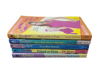 CLUELESS Build a Book Set Choose Titles Tie In Novelization Movie Paperback Novels