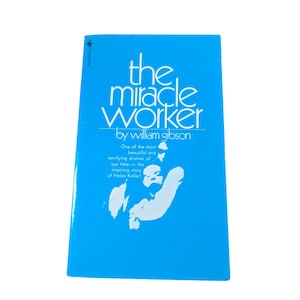 The Miracle Worker William Gibson paperback Book Vintage 5081
