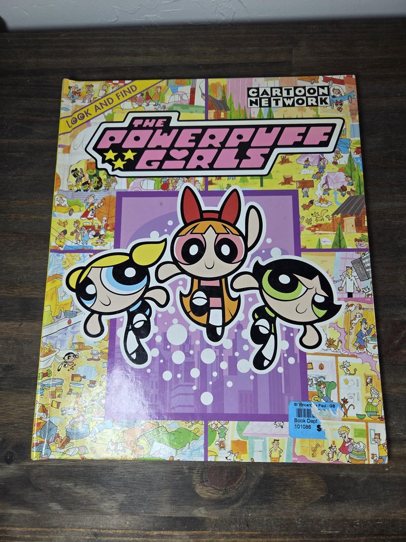 POWERPUFF GIRLS Build a Book Bundle Lot Set Paperbacks Scholastic Early 2000s image 10