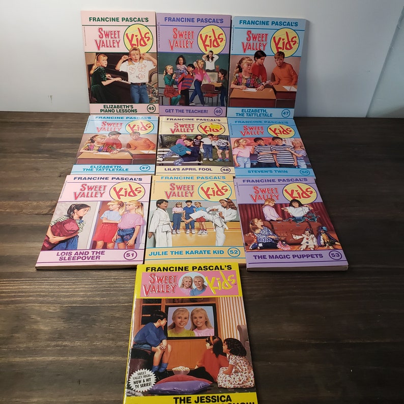 SWEET VALLEY KIDS Build a Book Lot Choose Title Books Francine Pascal 80s Young Adult Novels Fiction Chapter Books image 6