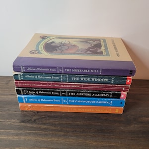 SERIES of UNFORTUNATE EVENTS Build a Book Lot Choose Titles  Lemony Snicket 1999 Lot14