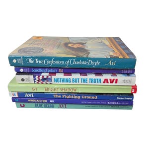 Avi Paperback Books Bundle Lot of 7 L3301