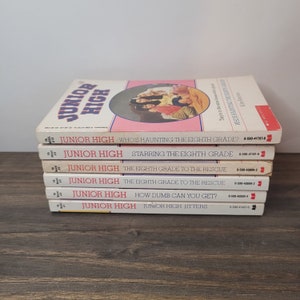 BUILD a Book LOT - Choose Titles Junior High Series Paperback Books By Kate Kenyon 1986 110121