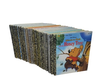 Winnie the POOH DISNEY Little GOLDEN Books Build A Book Lot Collection Choose Titles Vintage Various Years