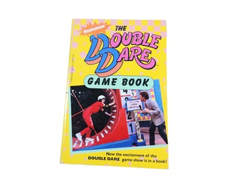 Nickelodeon DOUBLE DARE Game Book 1989 Paperback 4167