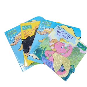 DRAGON TALES Build a Book Bundle Lot Choose Titles Childrens Picture Books Vintage
