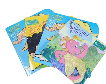 DRAGON TALES Build a Book Bundle Lot Choose Titles Childrens Picture Books Vintage
