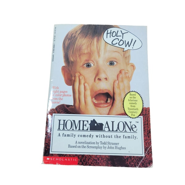 Home Alone Book by Adapted by Jordan Horowitz Movie Tie In 1991 First Edition 3710