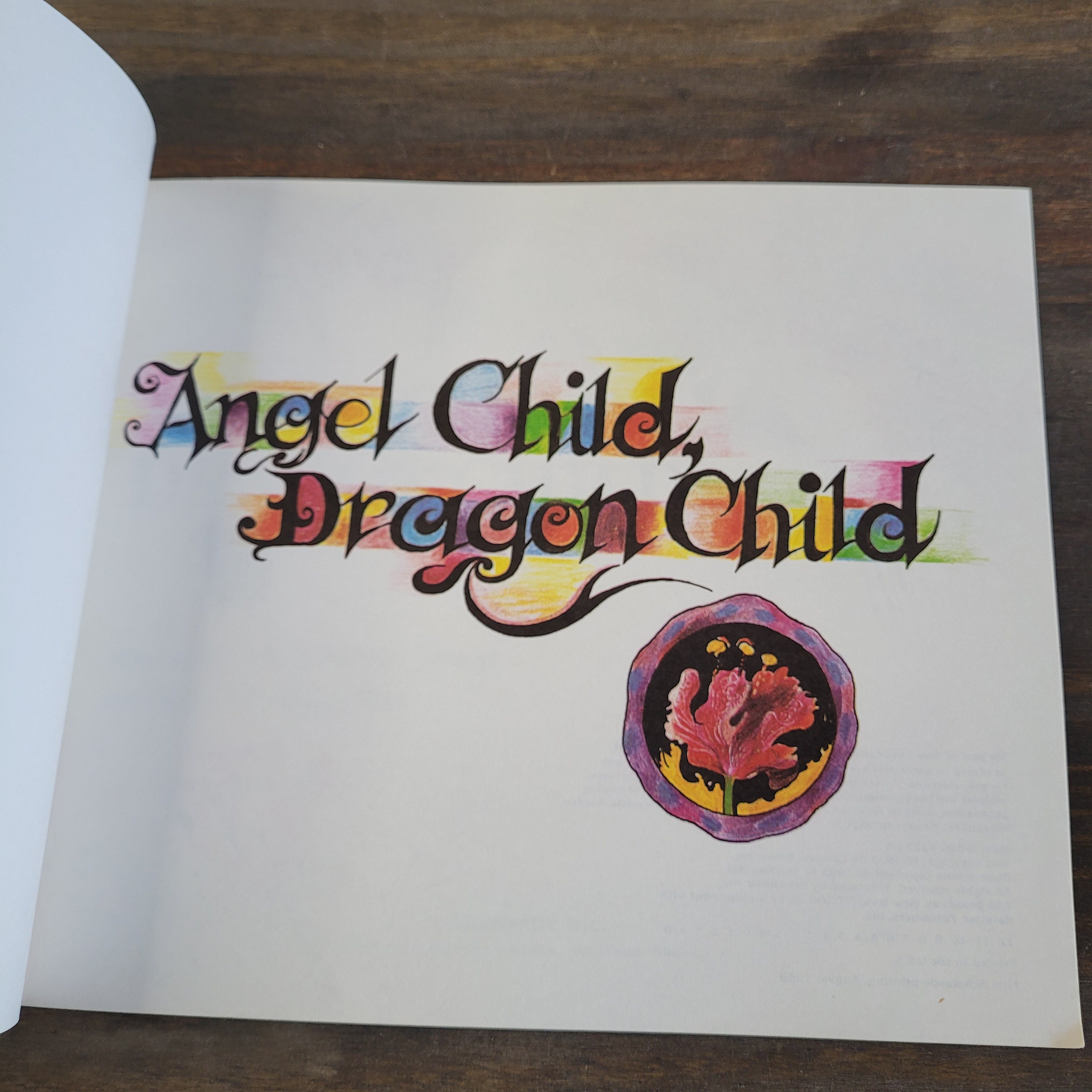 Angel Child Dragon Child Reading Rainbow 1983 P78 Etsy