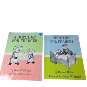 Frances Books by Russell Hoban Paperback Vintage Bundle Lot of 2 PL382