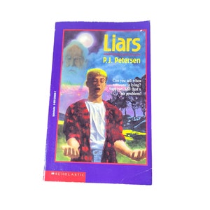 Liars by PJ Peterson 1992 Vintage Scholastic paperback book 2967
