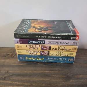 CYNTHIA VOIGT Build A Book Lot Collection scegli i titoli Izzy Willy-Nilly Homecoming Dicey's Song Jackaroo Copertina flessibile