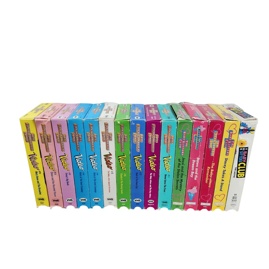 Babysitters Club Video VHS Tapes Movies CHOOSE TITLE Babysitters