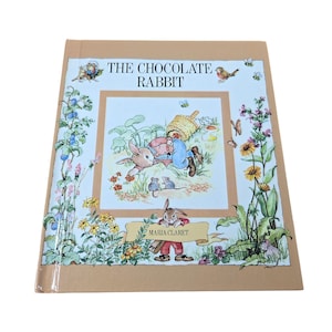 The Chocolate Rabbit by Maria Claret 1985 Weekly Reader Vintage Hardcover P2619