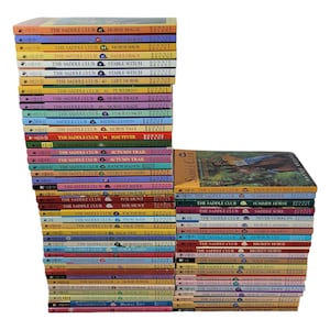 SADDLE CLUB Build a Book Lot Choose Titles  Bonnie Bryant Scholastic 90s Apple  1-70 (Higher numbers and Supers in a different listing).