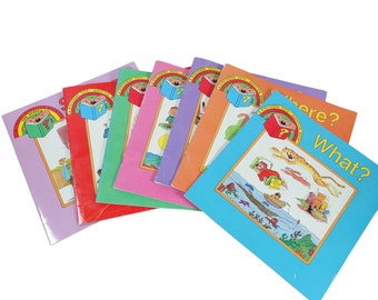 Discovery Toys Troll Question Books Paperbacks When Why How Hearing Where Bundle Lot of 7 L2471