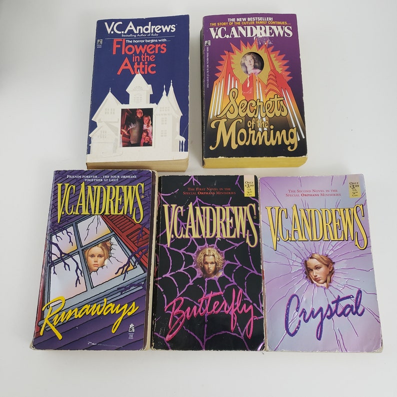 V.C. Andrews Books Lot Flowers in the Attic Series Orphans 9 Etsy