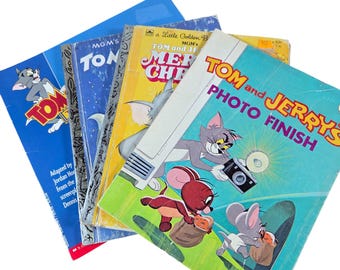 ヴィンテージ児童書 - トムとジェリーの絵本 - 1979年ハードカバー版