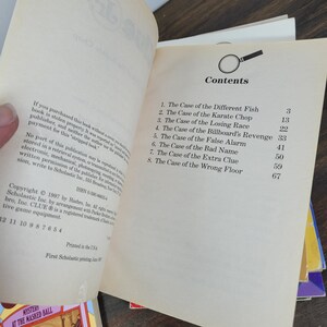 CLUE and CLUE JR Build a Book Lot Choose Titles Mystery Novels by A.E ...