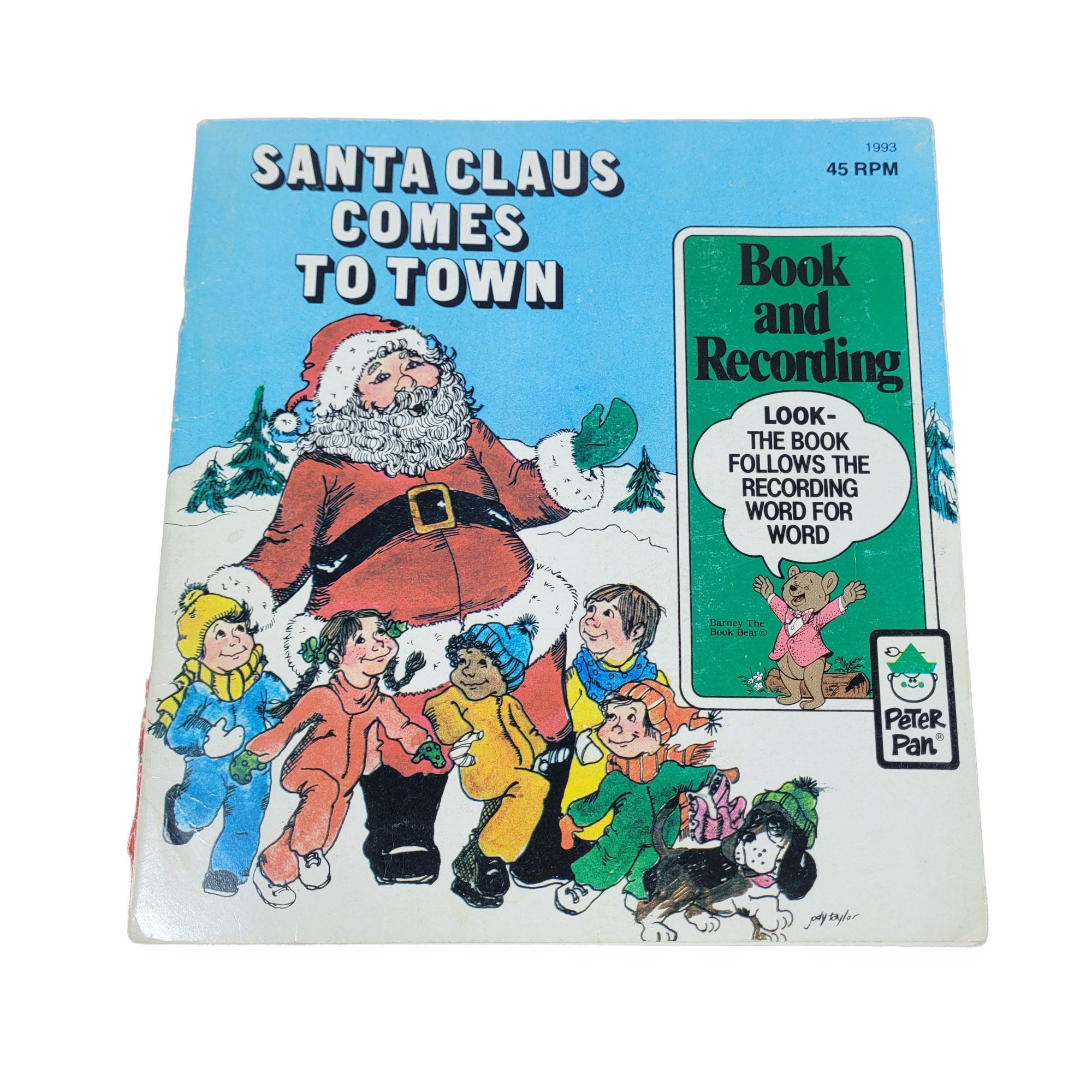 Santa Claus is Coming to Town Read Along Book and Record NO - Etsy Santa Claus is Coming to Town Read Along Book and Record NO - Etsy