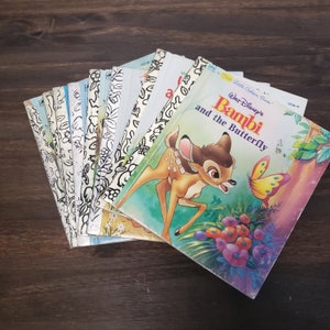 FIRST LITTLE GOLDEN Books Characters Disney Looney Muppets Scarry Cartoon Small Format 5&quot; Size
