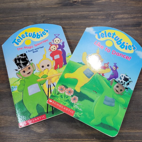Teletubbies Lot of 2 the Magic Telescope Touchandfeel Board Etsy