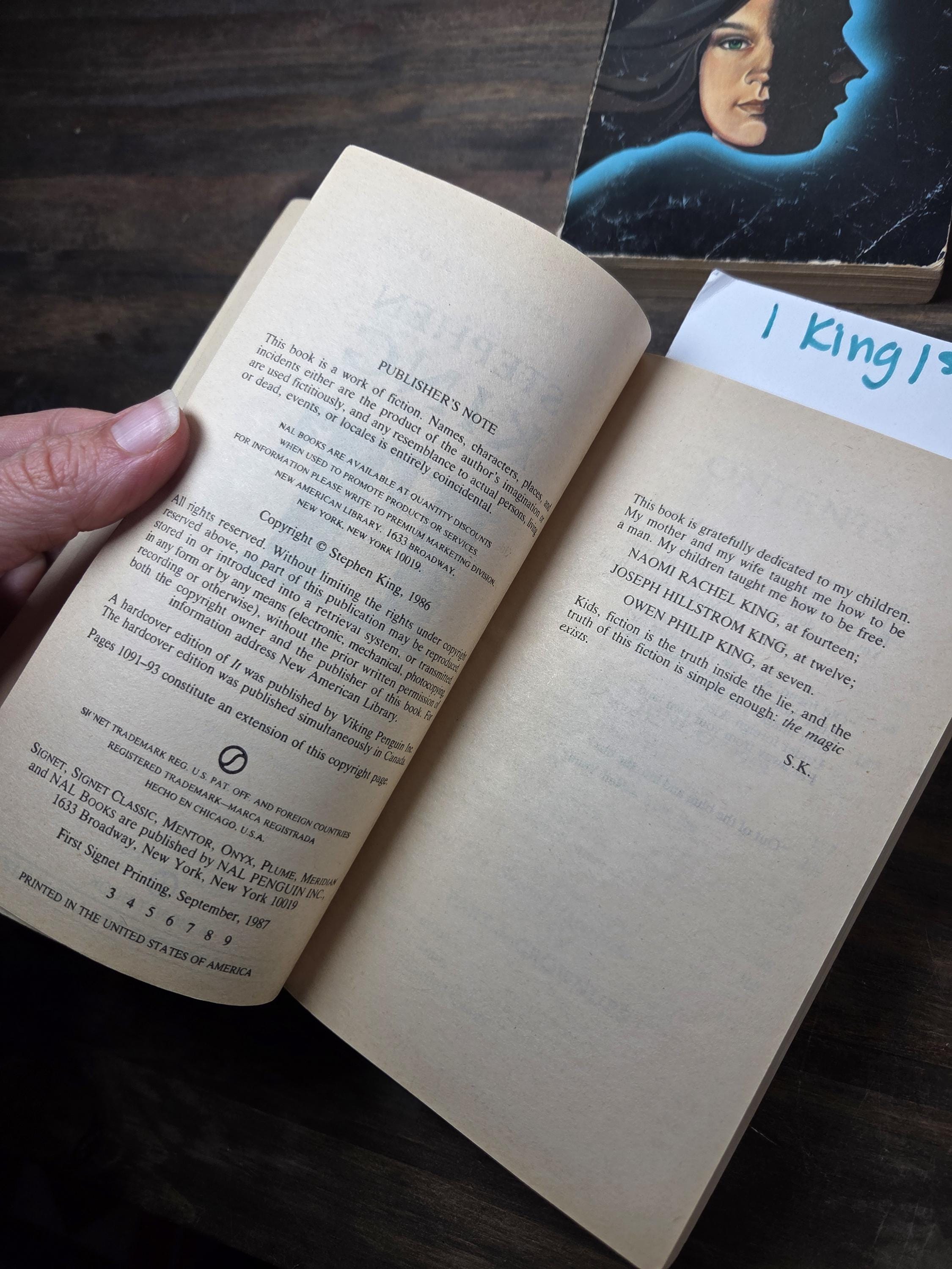 Signet Paperbacks STEPHEN KING Build a Book Lot Choose Titles First Signet Vintage ...