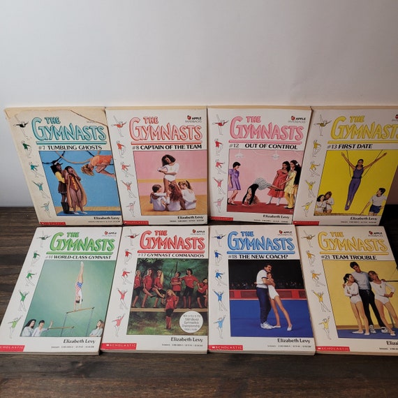 Build a Book Lot Choose Titles the Gymnasts by Elizabeth Levy 90s