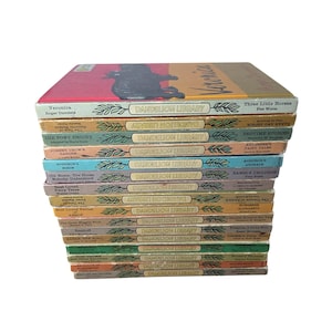 Dandelion Library Hardcover Vintage 1957 HC Flip Book Double Sided Bundle Lot of 15 PL363