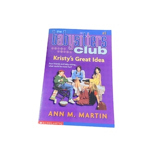 Babysitters Club #1 Kristy&#39;s geweldig idee herziene editie 2001 Vintage 4276