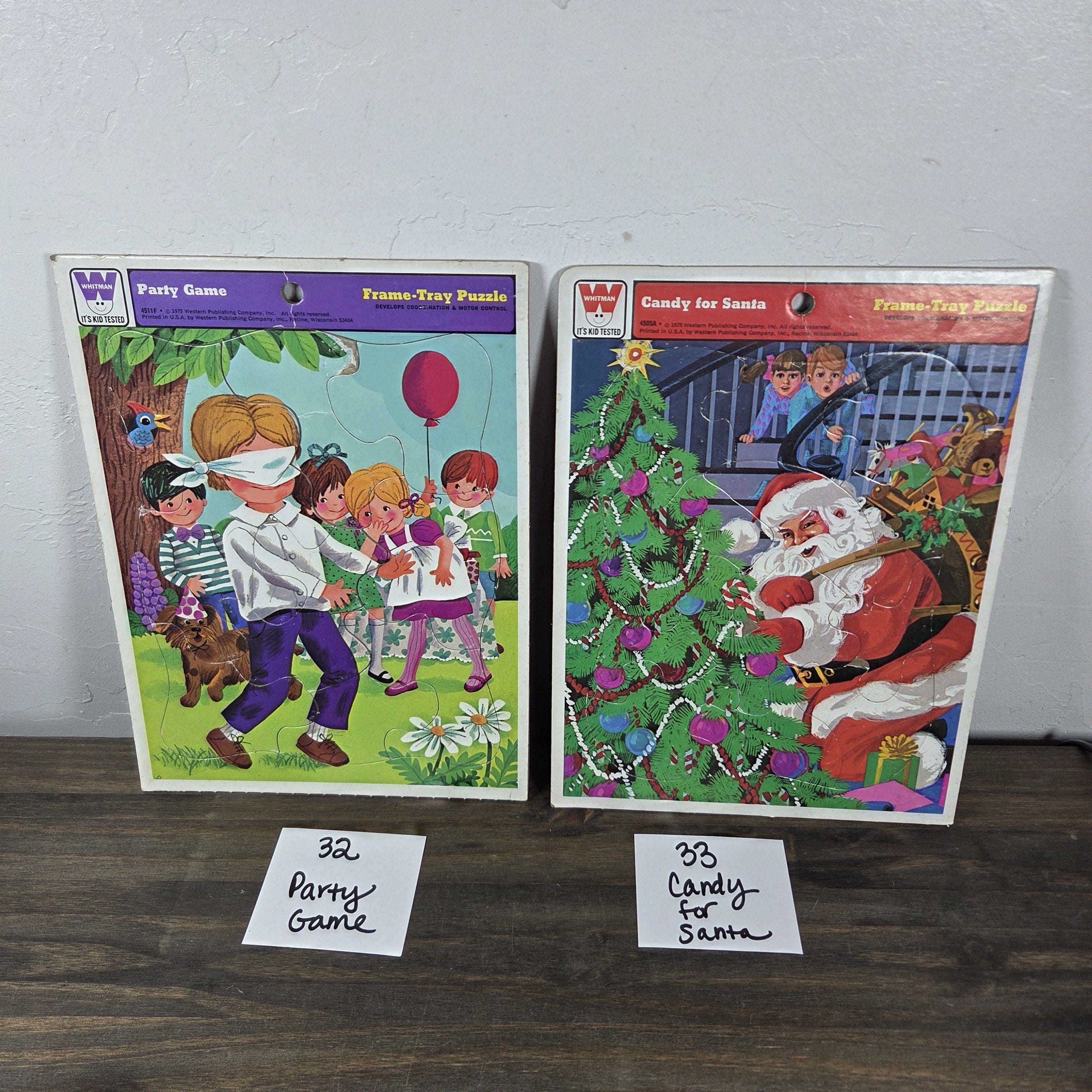 Golden Frame Tray Puzzles Choose Character Build a Collection