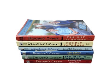 Dawson's Creek TV Show Tie In Paperback Novelization Books Vintage 1999 Bundle Lot of 6 L2539