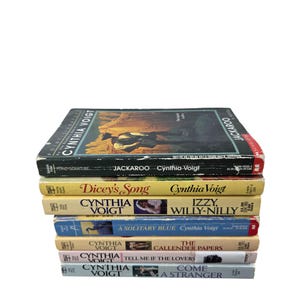 Calendar Papers Fortunes Wheel Homecoming Books Bundle Lotto di 7 Cynthia Voigt Copertina flessibile Vintage L3149