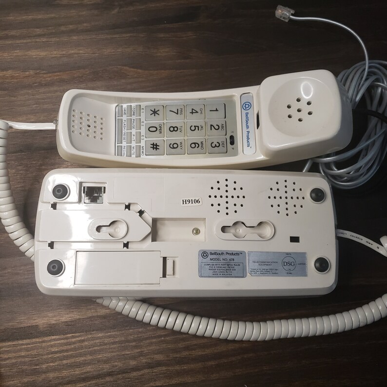 Bell South Products Beige Corded Landline Phone AS IS 10.20 Etsy
