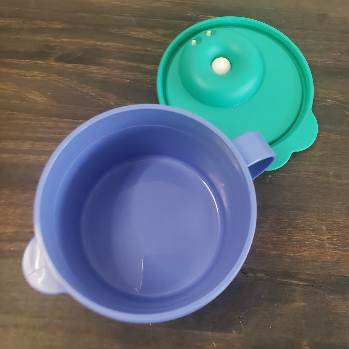 Tupperware 315581 16 oz. vented Soup Container Blue Green & Etsy