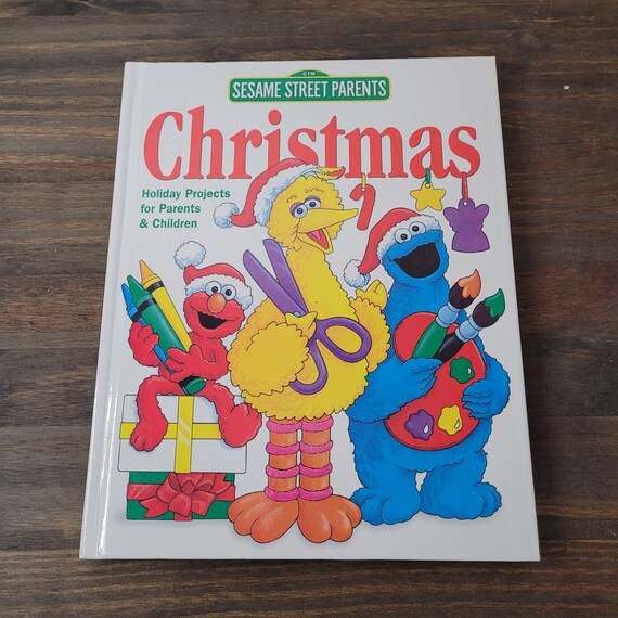 Sesame Street Christmas Activity Book Holiday Projects for - Etsy