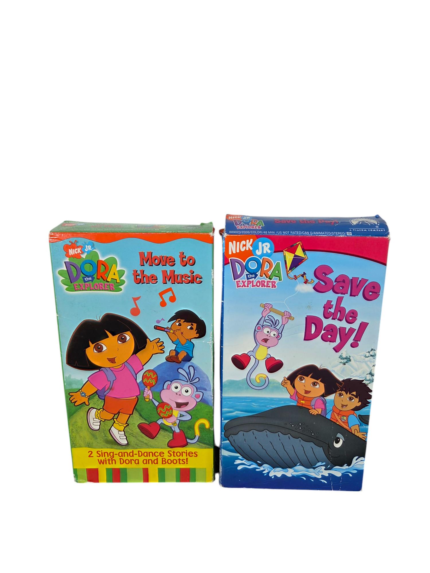Dora the Explorer VHS Bundle Lot of 2 Movies - Etsy