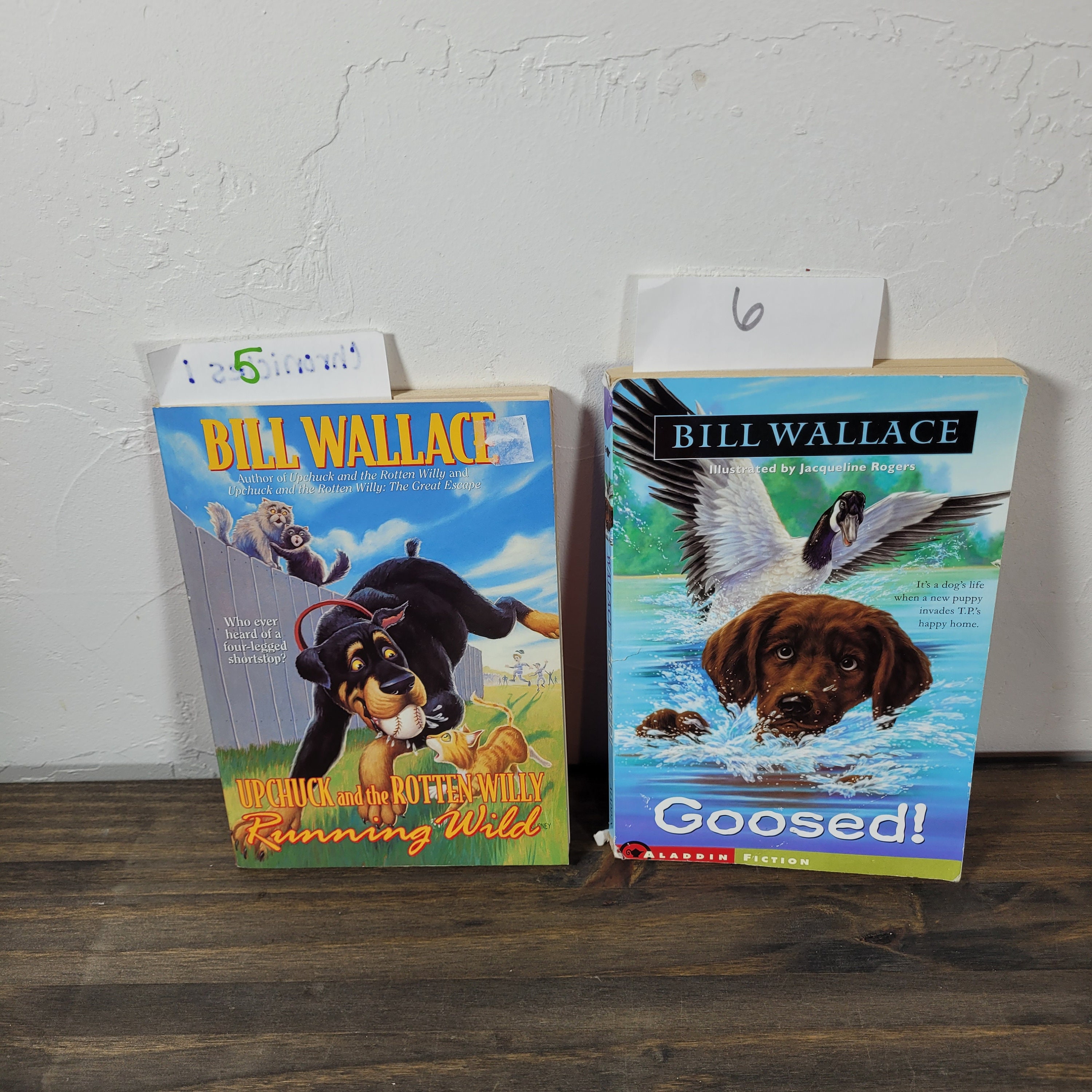 BILL WALLACE Build a Book Lot Choose Titles Paperback Books Vintage ...